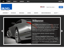 Tablet Screenshot of buvocastings.de